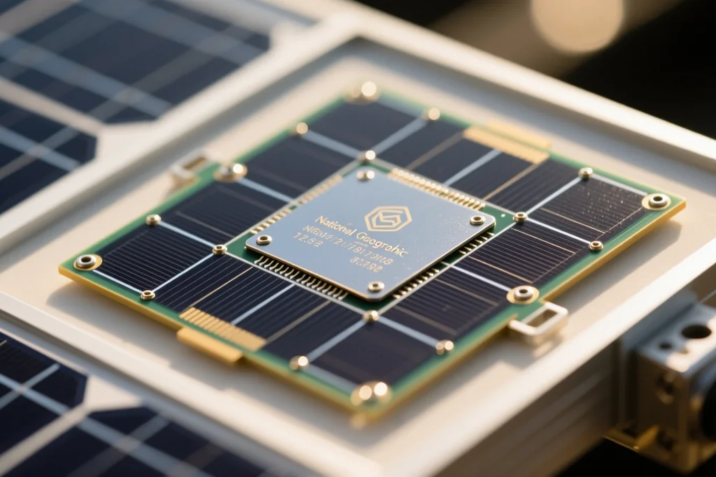 Módulos fotovoltaicos apilados antes de su instalación en cubierta