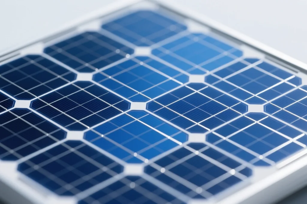 Módulos fotovoltaicos montados sobre una cubierta inclinada