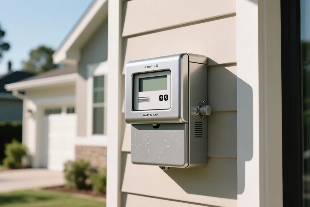 Cuadro eléctrico doméstico con los circuitos identificados y ordenados