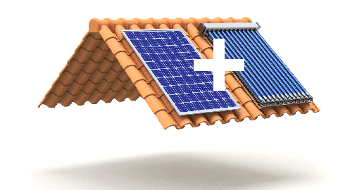 Hybrid solar panels