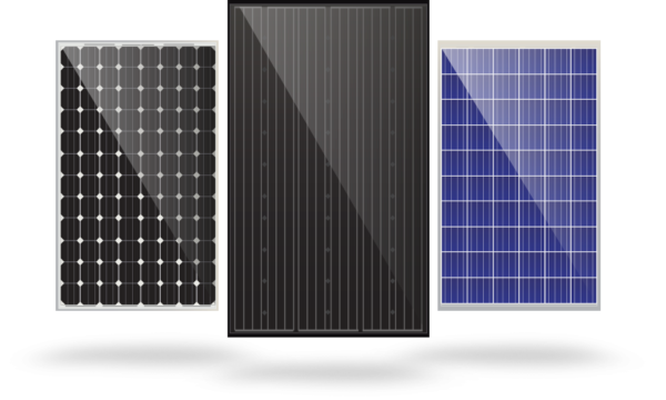 DIFFERENT TYPES OF SOLAR PANELS