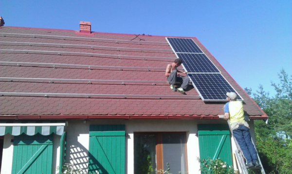 colocacion paneles solares
