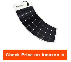 Panel solar flexible SunPower 110W
