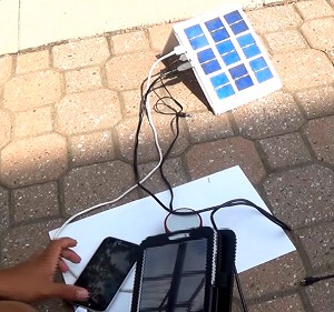 cargador de celular solar 