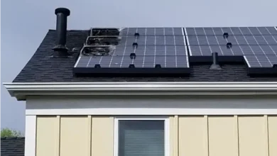 Como reparar un panel solar quemado