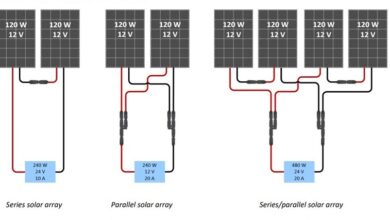 Como conectar 4 paneles solares en paralelo
