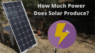 Solar panel output per square meter