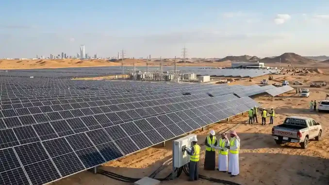 Arabia Saudí y sus megaproyectos solares 2026